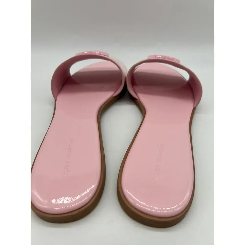 Tory Burch Everly Slide Women's Size 10 Petunia Pink 157546 New